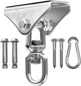 Yes4All 1000 LB Punching Heavy Bag Hanger, Steel Heavy Duty Swing Hanger Bolts for Wood and Concrete - 360° Swing Yes4All