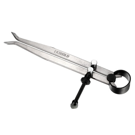 uxcell Spring Inside Caliper 7 Inch Stainless Steel Adjustable Spring Caliper Straight-Leg for Wood Turning Lathe Projects uxcell