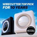 Coway Airmega AP-1512HH(W) True HEPA Purifier with Air Quality Monitoring, Auto, Timer, Filter Indicator, and Eco Mode, 16.8 x 18.3 x 9.7, White Coway