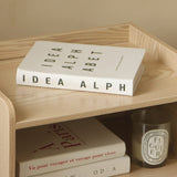 MaxSmeo Nightstand, Mid Century Modern Side Table Bedroom with Storage, Small End Bedside Table with Solid Wood Legs for Living Room, Office Small Spaces (Natural) MaxSmeo