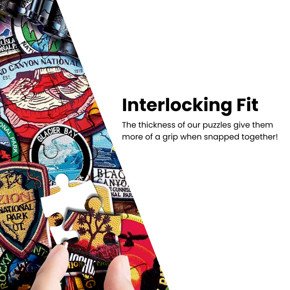 MasterPieces - 1000 Piece Jigsaw Puzzle, National Parks of America, Fun for Adults, Family, Kids 19.25"x26.75" Masterpieces