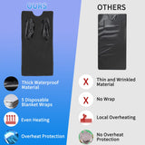 Maonlyking Sauna Blanket,Portable Infrared Sauna Blanket for Home,Detox Your Body and Mind Sauna Blanket,30-60 Minutes Timer, Durable Waterproof Maonlyking