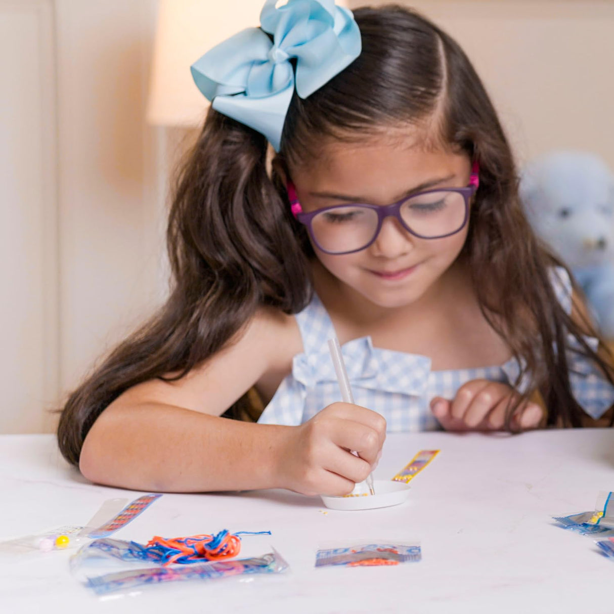 DIAMOND DOTZ Dotzies Spring Bracelet Diamond Painting Kits for Kids - Diamond Art Kits a Relaxing Creative Craft Kit with Dotz Gems DIAMOND DOTZ