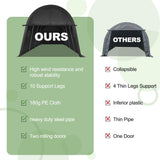 COBIZI Carport Canopy 12x20 Heavy Duty Portable Garage with Removable Doors & Vents, Galvanized Frame(Outperforms Metal) Car Port Canopy Tent with All-Season Tarp for Outdoor Storage Shed Car COBIZI