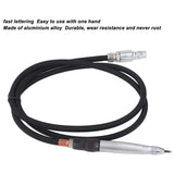 Fafeicy Ultrasonic Engraving Pen, Ultrasonic Engraving Pen, Engraver Pen Aluminum Alloy Pen Type Portable Stable Efficient Engraver Tool for Metal, Tools, Fafeicygxu3k85ote Fafeicy