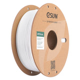 eSUN PETG Filament 1.75mm, High Toughness Glossy PETG 3D Printing Filament, 1KG Spool (2.2 LBS) 3D Printer Filament, Solid White eSUN