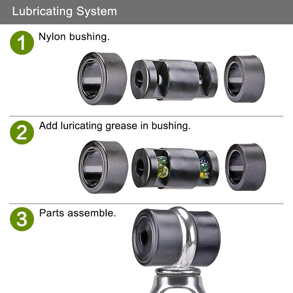 Stainless Steel Punching Bag Hanger with Bearing Heavy Bag Ceiling Mount Hardware 1000 LB Capacity 360° Swivel Hook for Boxing Bag Hanging Hardware Heavy Bag Hanger Mount Hooks with Carabiner BeneLabel