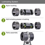 Stainless Steel Punching Bag Hanger with Bearing Heavy Bag Ceiling Mount Hardware 1000 LB Capacity 360° Swivel Hook for Boxing Bag Hanging Hardware Heavy Bag Hanger Mount Hooks with Carabiner BeneLabel