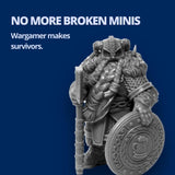 WARGAMER by FauxHammer | Durable Tabletop Miniature Resin | Wash with Water or IPA (1kg) Yes, That's 3D Printed