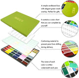 Kuretake GANSAI TAMBI Watercolor Paint Set 36 Colors, Professional-quality art supplies for artists adult painting sketching, Non-Toxic, Made in Japan Kuretake