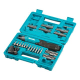 Makita DF001DW 3.6V Lithium-Ion 1/4" Hex Screwdriver Kit, Teal, 3.6V Makita