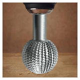 EdvenA 41.2mm Sphere Rotary Burr Carbide Burr Ball Rotary Burr Wood Carving Grinding Head Ball Gouge Grinding Head EdvenA