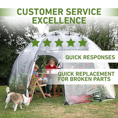 Tierra Garden 50-2510 Haxnicks Garden Sunbubble Greenhouse, Large Tierra Garden