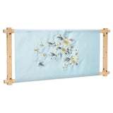 PATIKIL Needlepoint Embroidery Tapestry Scroll Frame, 33"x12" Beech Wood Cross Stitch Frame Needlepoint Holder Quilting Hoop Stand Stitching Frame for Sewing PATIKIL