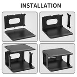 HAIXIN Vertical Narrow Tall Shoe Rack for Front Door Entrance, 7-Tier Sturdy Stackable Shoe Rack Organizer for Closet Entryway, Corner Shoe Storage Shelf Shoe Cubby HAIXIN