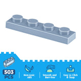 OWNONE 1 Off Road Pickup 4x4 Building Kit, 2 in 1 Stem Building Toy with Remote Control, Technique Race Car Building Toy for Kids, Birthday Gift Idea for Boys Ages 6+ (503 PCS) OWNONE 1