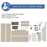 HEONAM Electric L Shape Standing Desk with Drawer, 63x47 Inches Height Adjustable Sit Stand Up Desk with Storage Shelf, Home Office Desk Computer Workstation with White Pearwood Top/White Frame HEONAM