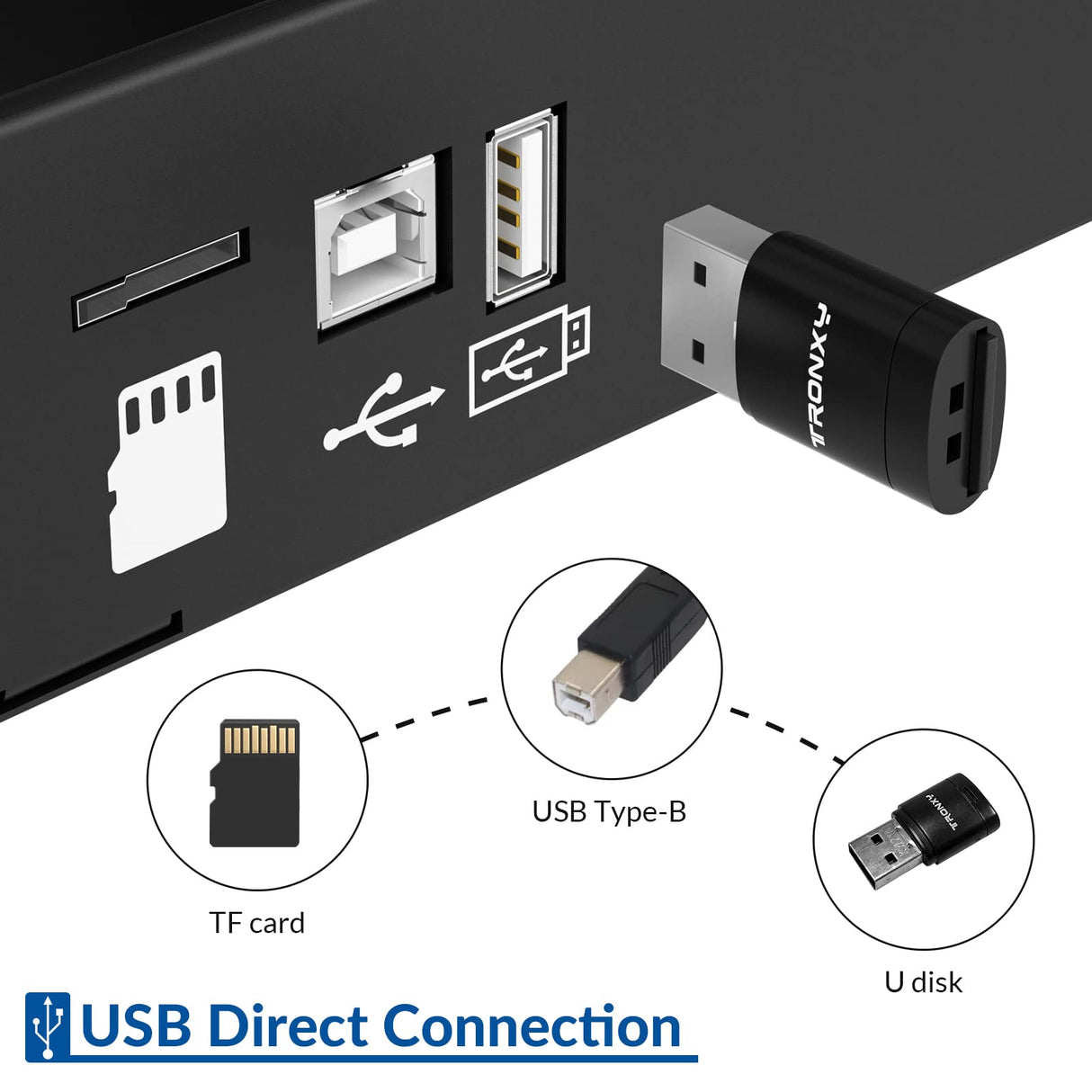 TRONXY 3D Printers,CRUX 1 Mini 3D Printer for Beginners,Fast Assembly Direct Drive Desktop Portable with PEI Magnetic Sticker Platform, Impresora Small 3D Printer Print Size 7.08x7.08x7.08 inch TRONXY
