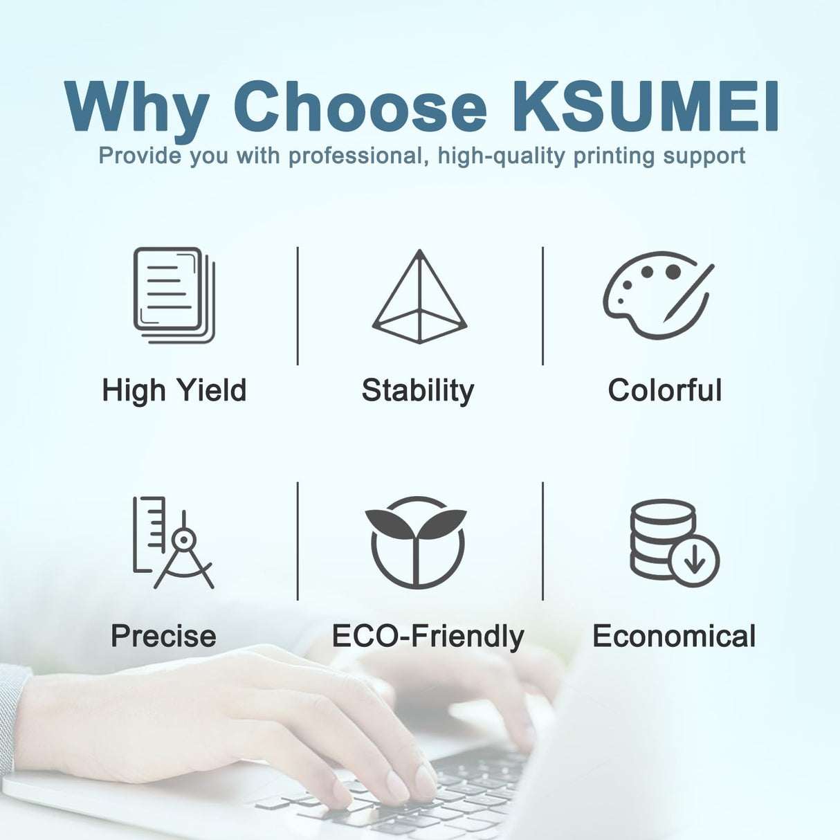 KSUMEI Universal Ink Refill Kit for Canon HP Epn Brother All Inkjet Printer Cartridge Bottle (2*Black, 100 ml) KSUMEI