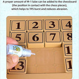 LiangCuber QY Toys 5x5 Klotski Puzzle Magnetic Sliding Number Puzzle ABS Brain Teasers Toy Tangram Jigsaw Intelligence (24-Digit Version) LiangCuber