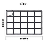 Sumex 2 PCS Sublimation Blank Blankets 40×60inch with 20 Panels for Heat Press, Baby Printed Blanket,Sublimation Photo Polyester Blankets Sumex