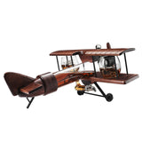 Whiskey & Wine Decanter Airplane Set and Glasses Antique Wood Airplane - The Wine Savant Whiskey Gift Set and 2 Airplane Glasses, Pilot Gift Moving Parts- Alcohol Related Gift, BAR DECOR Large 21" The Wine Savant