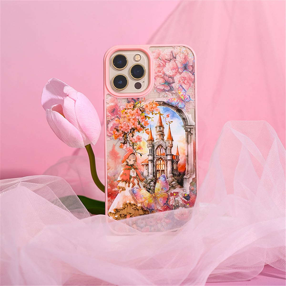 ZXMNBH 20 Pcs/Pack Fairy Princess PET Stickers for Scrapbooking Kit Waterproof Clear Sticker Junk Journaling Supplies Journals Diary Planner Collage Laptop Paper Crafts ZXMNBH
