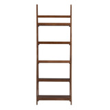 Melissa Mid-Century Bookcase, Walnut by Linon Large Linon