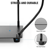 Helping Hands Soldering, PCB Holder Soldering Station Third Hand Tool with 5X Magnifying Glass with Light, 4 Arms Helping Hands Non-Slip Steel Weighted Base for Welding OBDMONSTER