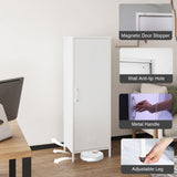 Steehoom Metal Storage Cabinet, Steel File Locker with 3 Shelves 59.06-inch high for School, Living Room, Bedroom, Office (White) Steehoom