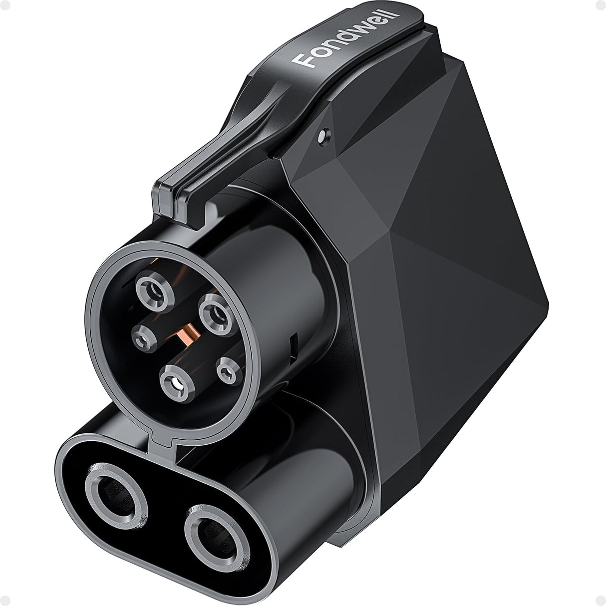 Fondwell NACS to CCS Charger Adapter: Compatible with Tesla Superchargers to CCS1 EV Charge Ports - Fast Charging with DC 1000V 500A 250kW Fondwell