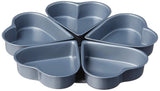 Fox Run Linked Heart Cake Pan, 4-Inch, Preferred Non-Stick Fox Run