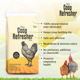 Sweet PDZ - Coop Refresher - Zeolite Odor Eliminator - Essential Chicken Coop Accessory - 10 lbs Sweet PDZ