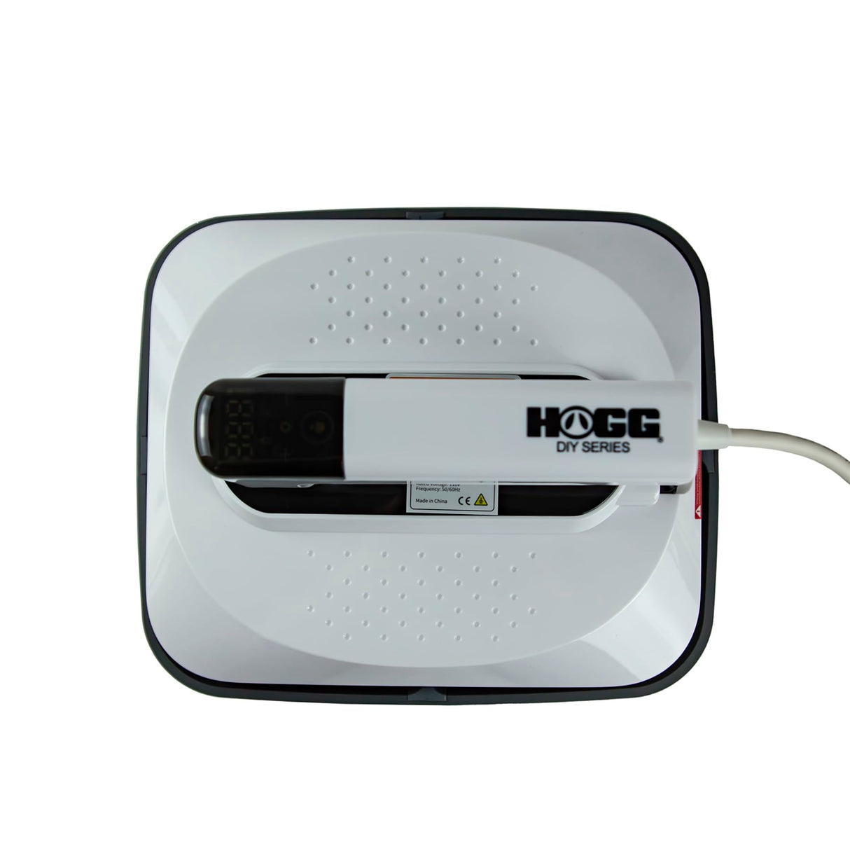 Hogg Heat Press Machine for T Shirts - DIY Series, Hand Held (10" x 12"), Craft Heat Press for Shirts, Hats, Tote Bags, Machine for HTV, DTF, DTG, Temperature Range 0 to 392 F Hogg