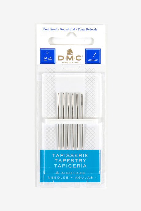 DMC 1767-24 Tapestry Hand Needles, 6-Pack, Size 24 DMC
