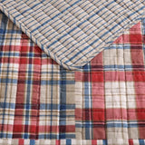 Eddie Bauer - Twin Quilt Set, Reversible Cotton Bedding with Matching Sham, Luxurious Bedding Set (Hawthorne Brown, Twin) Eddie Bauer