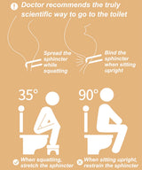 Bamboo Toilet Stool for Adults, 6.5" Poop Stool, Bathroom Toilet Potty Stool with Non-Slip Mat for Adults Children, Original Simple Design Healthy Portable Adult Toilet Poop Stool.(Wood) Healthy Gifts JACNITAD