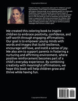 Positive Affirmations, coloring book for kids! WoodArtSupply