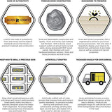 Alveare Home Louisa Jewelry Armoire, Oak Alveare Home