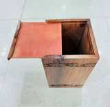 Carved Cross of Jesus Under The Book Handcrafted Rosewood Borders Engraving Wooden Cremation Box/Urns for Human Ashes Adult, Funeral Urn Box Nautical Replica Hub
