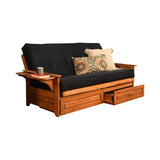 Kodiak Furniture Phoenix Futon, Full, Suede Black Kodiak Furniture