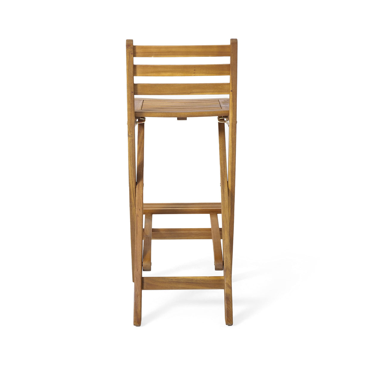 Christopher Knight Home Tundra Outdoor Foldable Wood Barstool Set, 2-Pcs Set, Natural Christopher Knight Home