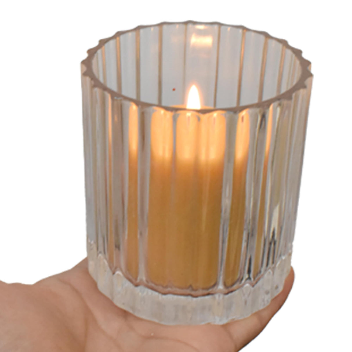 3 Pack Cylinder Candle Mold - Votive Candle - Silicone 3D Molds for Pray, Peony & Home Decor - Resin Casting & Soap Making Molds ESEDAGE