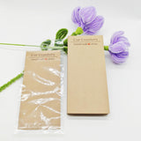 NANSHINE Car Coaster Packaging for Selling,100Pcs Car Coasters Cards with 100Pcs Self-Seal Bags 108Pcs Thank You Stickers,Car Coasters Cards for Selling, Coasters Display Cards (Brown) NANSHINE