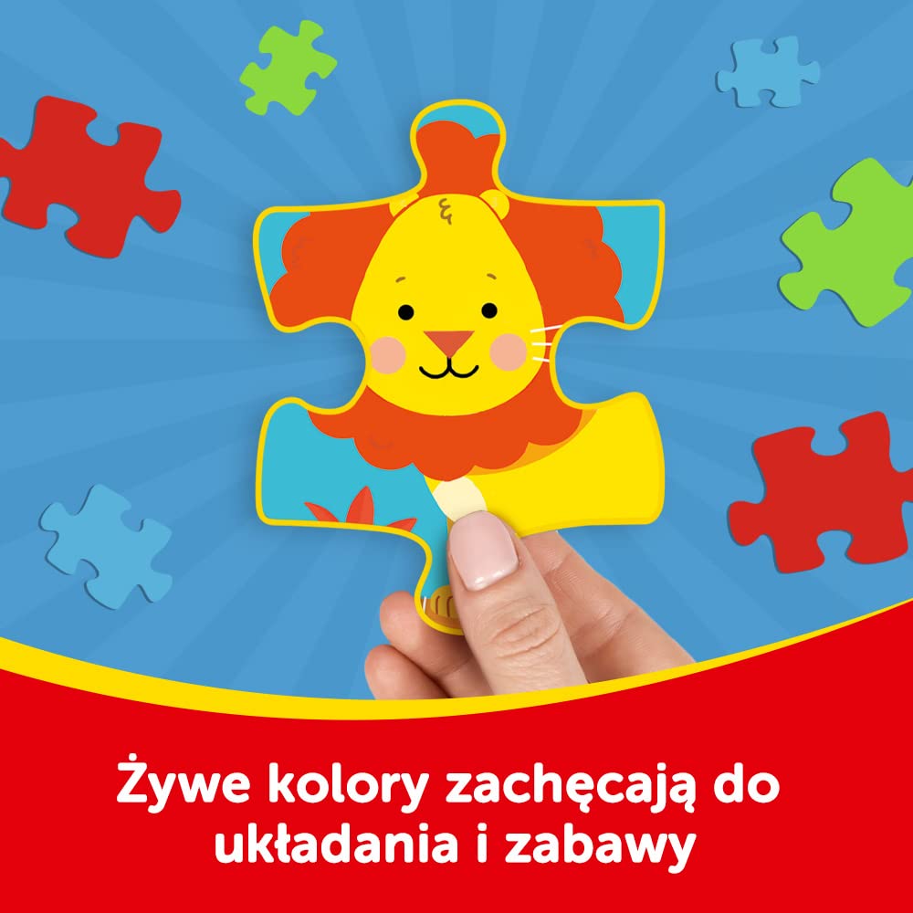 Trefl 34866 - Encanto - Set of 3 Jigsaw Puzzles for Kids (20,36,50 Pieces) Trefl