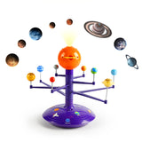 Science Can Solar System for Kids, Talking Astronomy Solar System Model Kit, Planetarium Projector with 8 Planets STEM Space Toys for 3 4 5+ Years Old Boys Girls Science Can