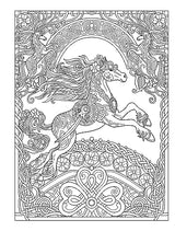 Creative Haven Dream Horses Coloring Book: Relax & Find Your True Colors (Adult Coloring Books: Animals) Dover Publications