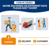 10x8 FT Resin Outdoor Storage Shed with Floor, Weather-Resistant Plastic Garden Shed with Windows, Lockable Door and Vents, Outside Tool Storage Sheds for Backyard, Garden, Lawn, Grey Pipleo