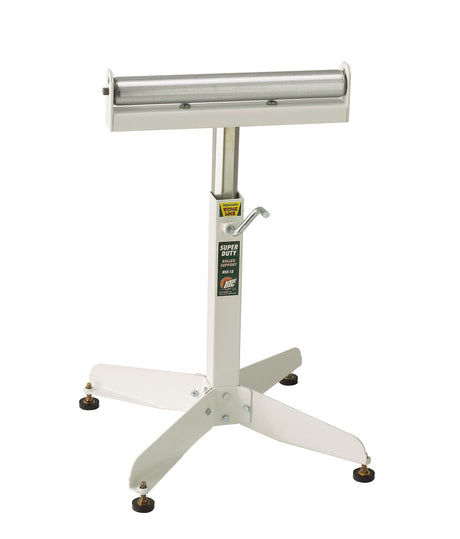 HTC HSS-15 Super Duty Adjustable 22-Inch to 32-Inch Tall Pedestal Roller Stand with 16-Inch Ball Bearing Roller, 500 Lbs. Material support, White HTC