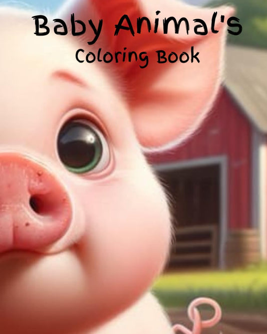 Baby Animal Coloring Book